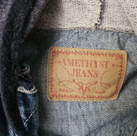 Amethyst Jeans denim cropped jacket - Picture 2 of 5